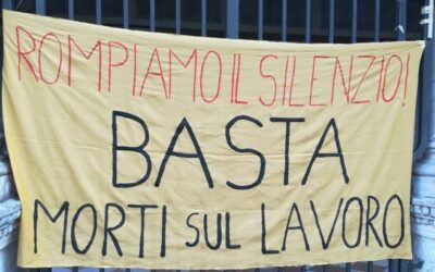 MORTI SUL LAVORO: ANCORA TROPPE VITTIME